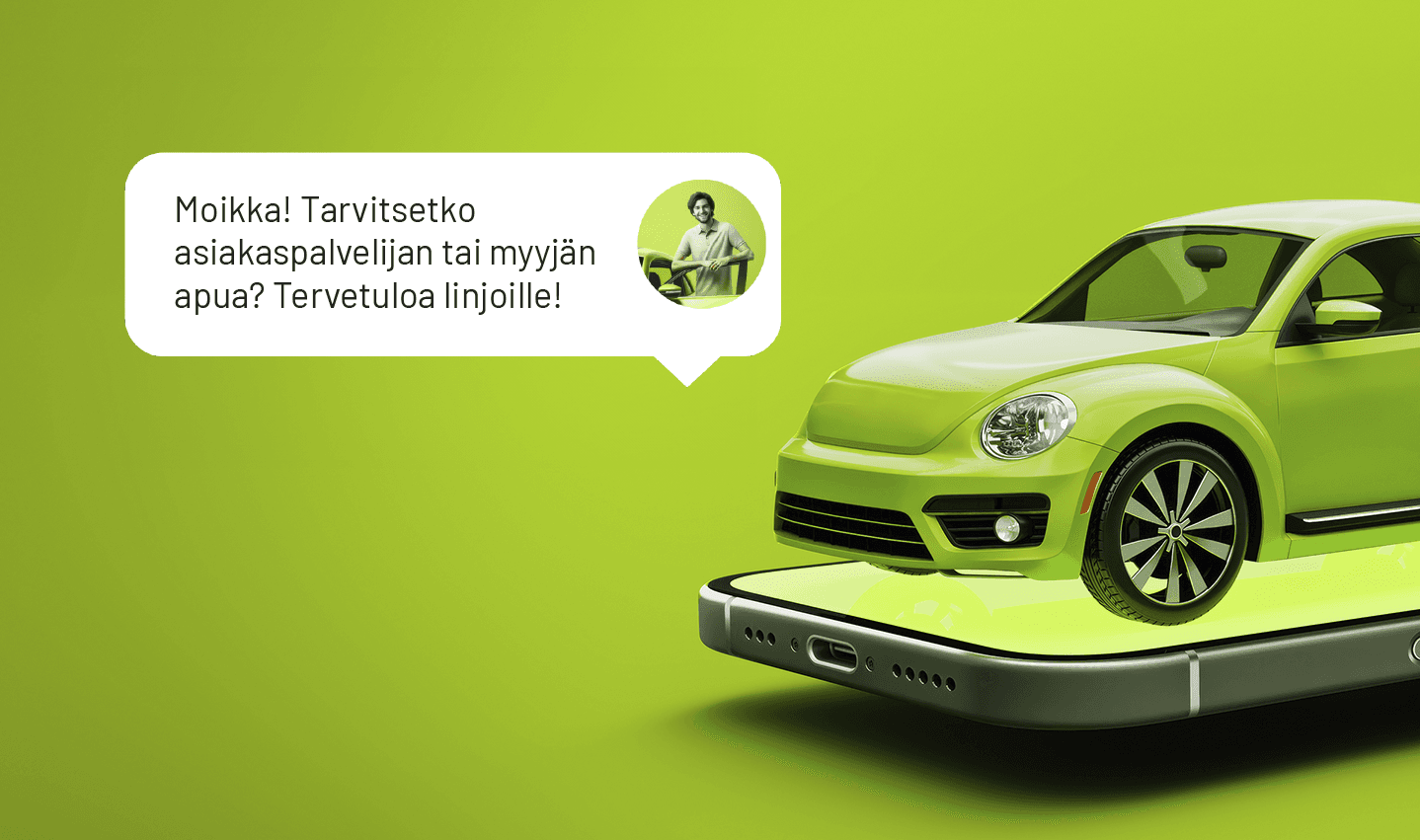 Asiakaspalvelua silloin, kun sinulle parhaiten sopii!